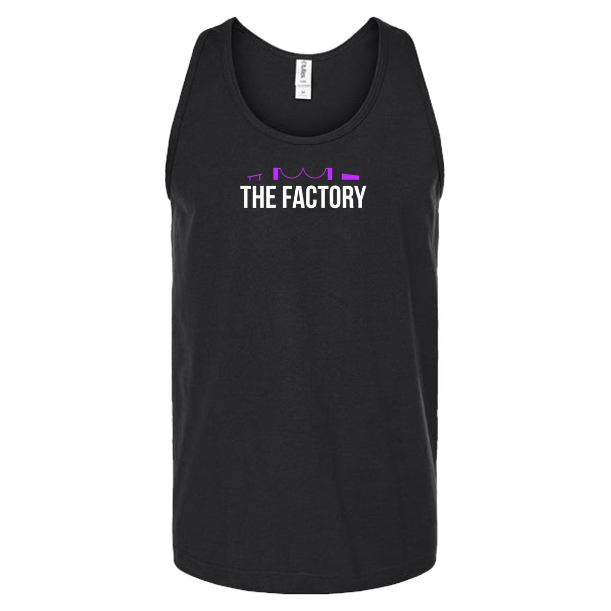 The Factory Classic Mens Tank Top Black