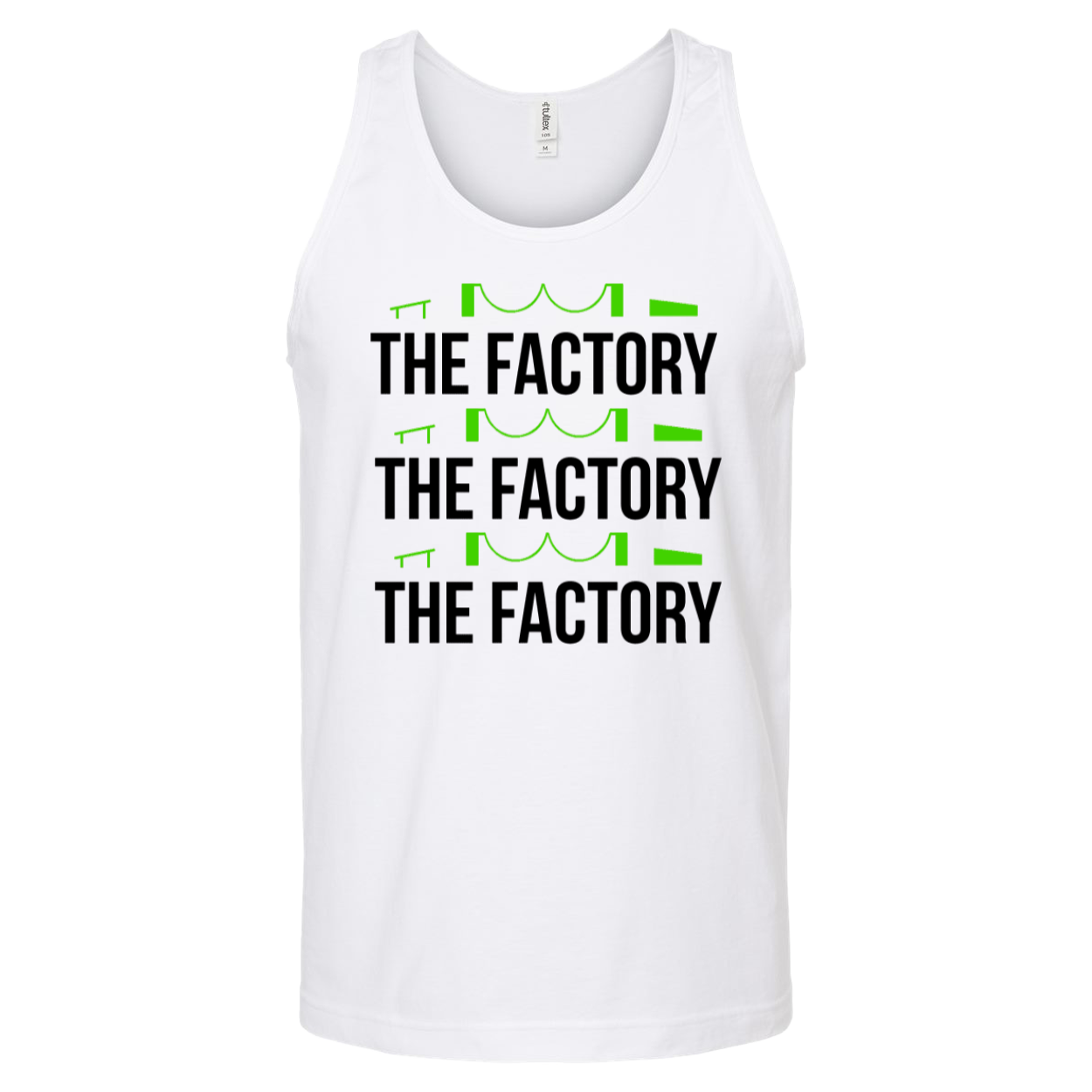 The Factory Classic Mens Tank Top White